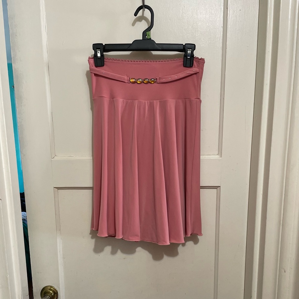 Pink Colored Skirt
